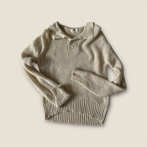 OZMA Cream Sweater